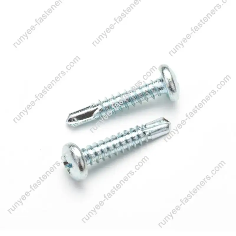 Self Drilling Screw With Phillips Pan Head DIN7504N